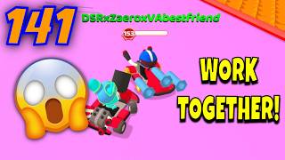 Velocity Ace & @ZAERO-z9k vs @TheRealMaxEffort & @LavaDragonsk   Smash Karts Ep. 141 screenshot 1