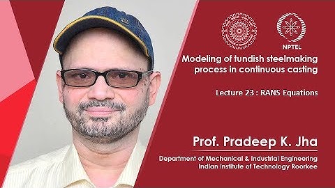 Lec 23: RANS Equations