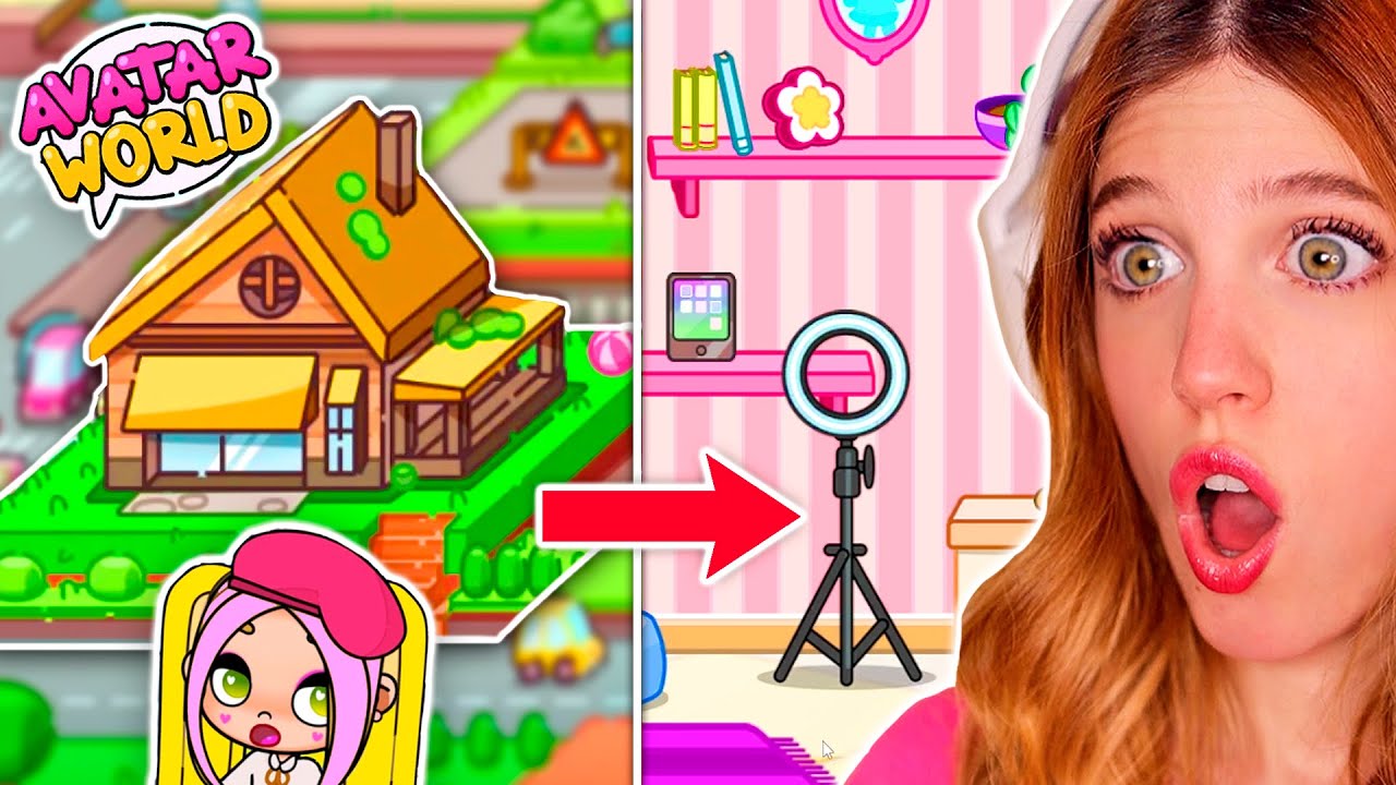 MI PRIMERA *CASA* en AVATAR WORLD!! 🏠💖 Decorando + House Tour!! | Laia