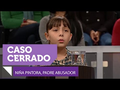 Niña pintora, padre abusador y María se desnuda frente a todos | Caso Cerrado | Entretenimiento