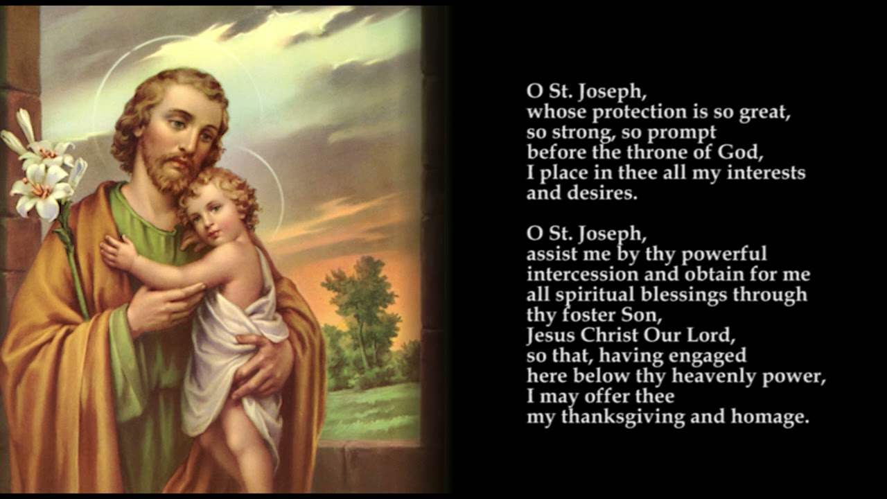 an-ancient-prayer-to-st-joseph-youtube
