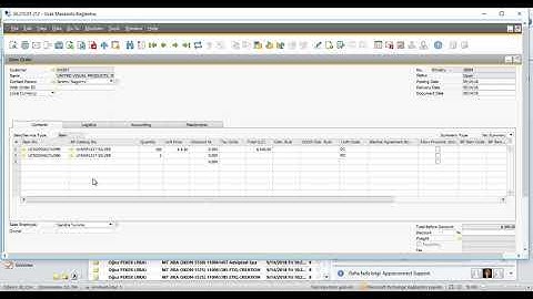 How to enter orders in SAP B1 with customer item codes