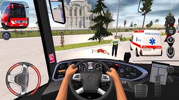 EUROPE COACH BUS DRIVER 🚍👸💚 Bus Simulator : Ultimate! Bus Wheels Games Android Gameplay Walkthrough