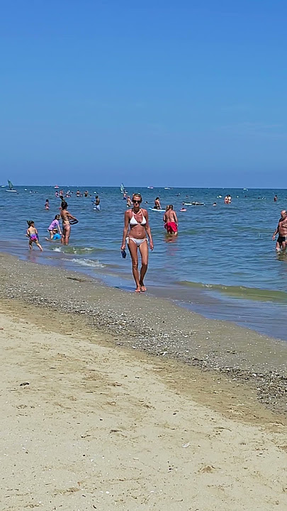 🇮🇹 🌴Beautiful Rimini Beach🏖️ #beach #summer #travel