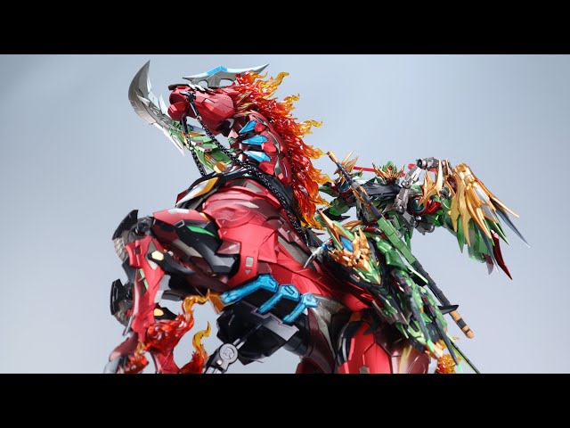 MOTOR NUCLEAR 摩動核 關羽 赤炎火龍駒 MNQ-XH09XA MOTOR NUCLEAR摩动核Guan Yu关羽·赤炎火龙驹合金成品- YouTube