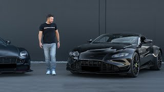 Aston Martin Vantage GT8 vs. Vantage F1, loudest Aston Martin ever ?! / The Supercar Diaries