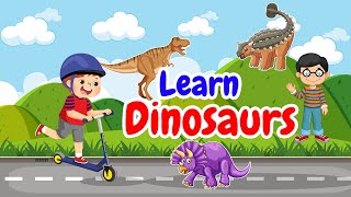 The best learning video's for kids/toddler |🦖Learn more about the Dinausaurs🦕🦖