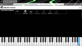 I PLAY AROUND WITH AN ONLINE VIRTUAL PIANO (WEBSITE LISTED IN VIDEO DESCRIPTION)