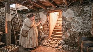 She Had 3 Days to Leave Then She Found 12 Hidden Stairs Beneath the Cellar Wall