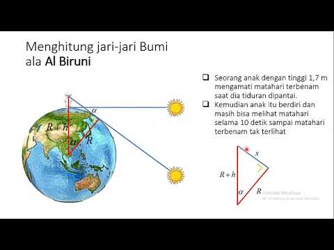 Video: Bagaimana Eratosthenes Menghitung Jari-jari Bumi