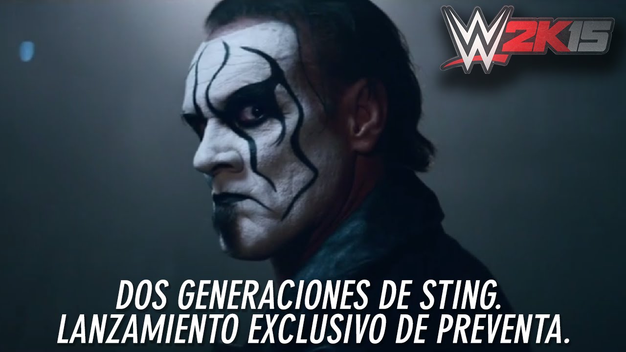 [Spanish] WWE 2K15 - Sting Pre-Order Launch Exclusive
