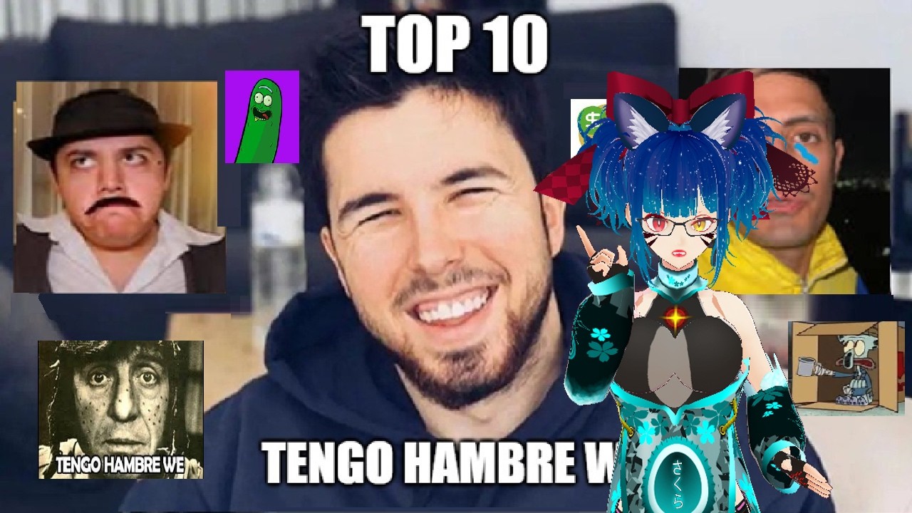 REACCIONANDO A TOP 10 YOUTUBERS MÁS HAMBREADOS (RUGIDOS DE TRIPAS) By NEGROGAYMER
