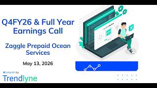 Zaggle Prepaid Ocean Services Earnings Call for Q4FY26 & Full Year