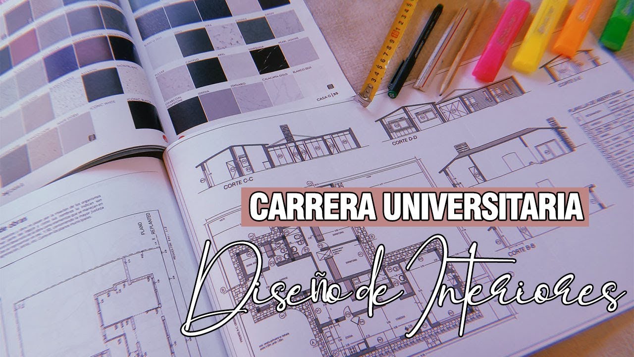 DISEÑO DE INTERIORES - Mis apuntes, trabajos y maquetas 🏠🌺 | Athena -  YouTube