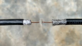 Inilah Helah Rahsia Tukang Repair! Sambungkan Kabel Antena Tv dengan Betul & Kuat