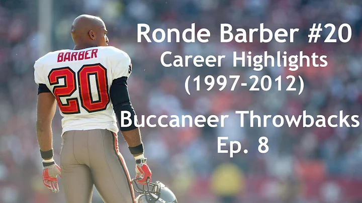 Ronde Barber || Tampa Bay Buccaneers Highlights ||...
