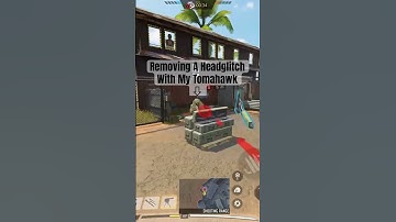 Removing A Headglitch With My Tomahawk #codm #tomahawk #itshim