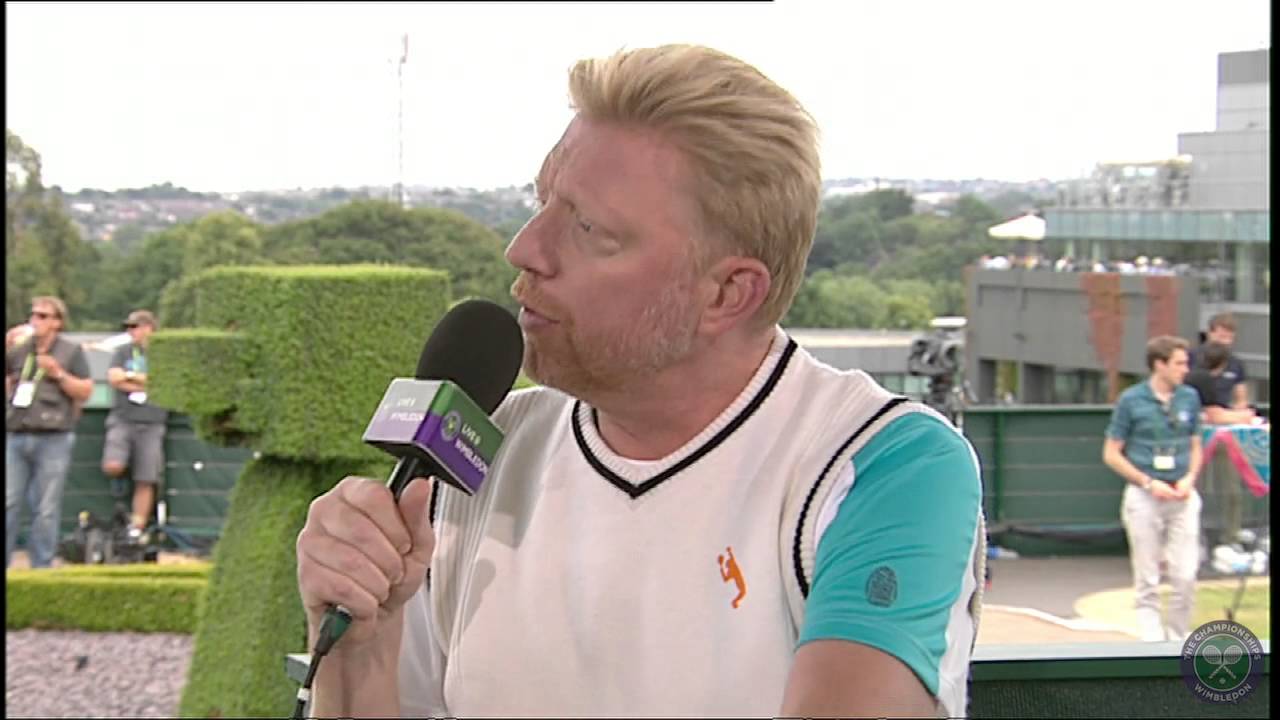 Boris Becker Live Wimbledon interview