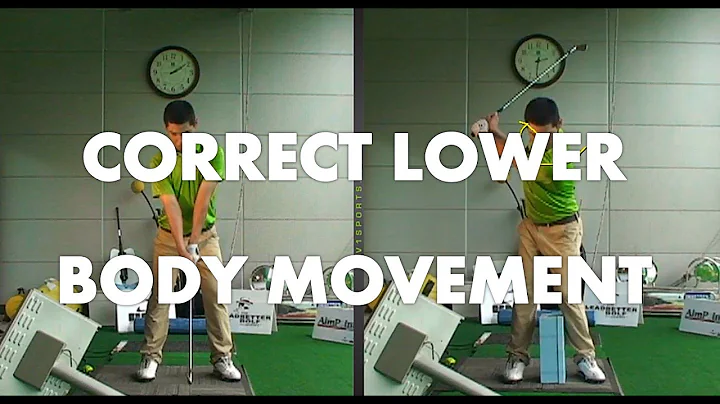 Golf Lesson - Correct Lower Body Movement