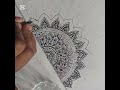 New mandala art for beggeinners #art #mandala