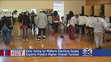 Early Voting For Midterm Elections Surges