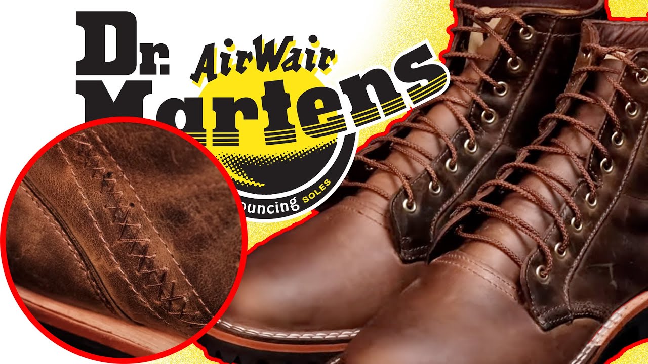 TEAR APART and REBUILD a trashed pair of Doc Martens! | Nicks Iconic ...