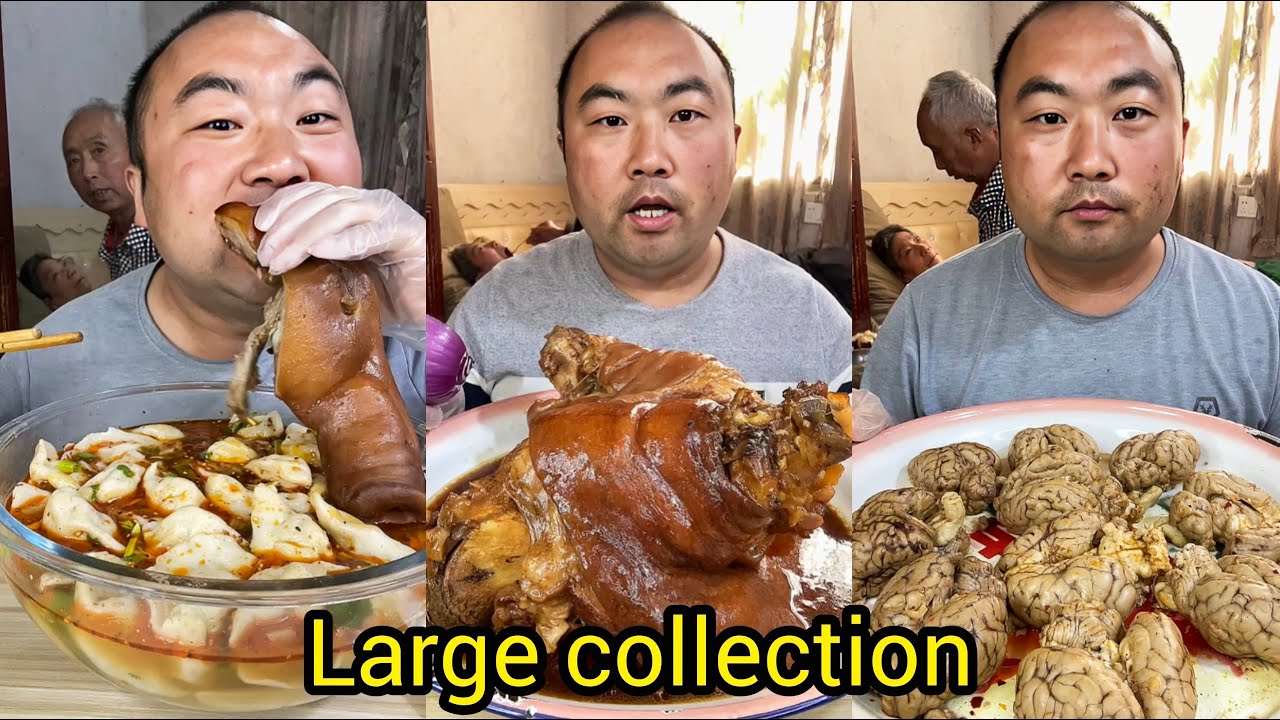 【ASMR】【MUKBANG】BEST FOOD COMPILATION | CHINESE FOOD | 食べる | 吃播 #咀嚼音#food #mukbang