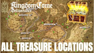 Kingdom Come Deliverance: All 25 Treasure Map Solutions & Rewards