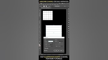 Split Into Grid Trick In Adobe Illustrator #shorts