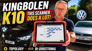 KINGBOLEN K10 - Topology ECU Coding Bi-Directional Tests