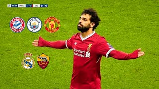 افضل 5 مباريات اذل فيهـا محمد صـلاح كبـــار اندية العـالم دون رحـمة | ● جنون المعلقين 🔥 HD