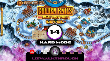 Golden Rails 2 - Level 14 - Small Town Story - Walkthrough