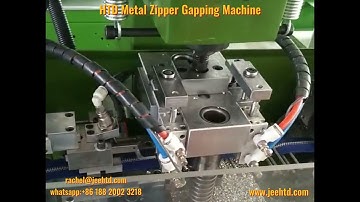 HTD Metal Zipper Gapping Machine
