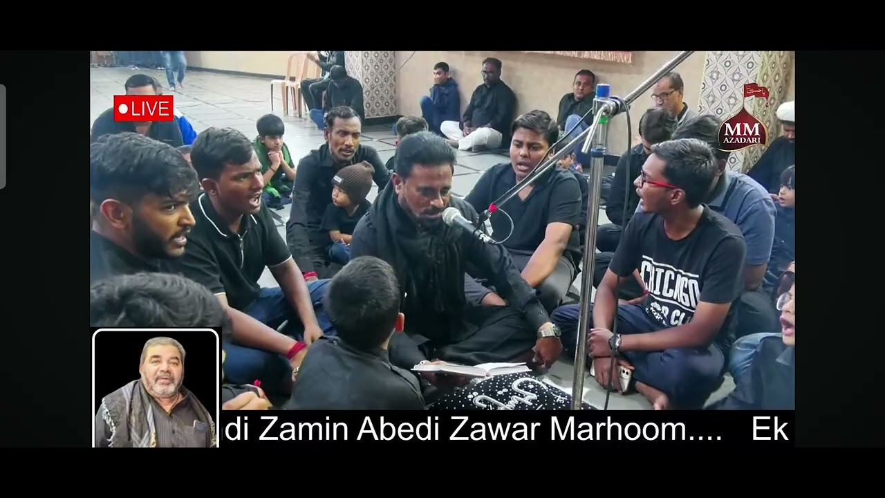 Chehlum jo Karbala mai bahatar ka ho chuka Marsiya recited by Mohd Gazanfar Ali sahab (Faheem Bhai).