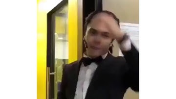 Guy draws a perfect circle