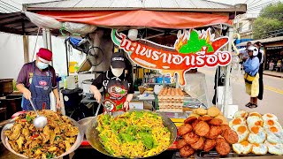 Only $0.60 Variety Of Popular Thai Stir-Fried Basil & Pork Dishes | Thai Street Food