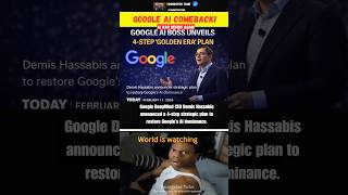 😱🔥Google Is Back? 🔥 AI Boss Reveals 4-Step Plan to Beat OpenAI!