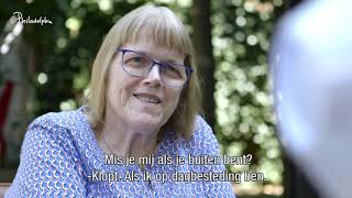 Phi logeerde bij Christa