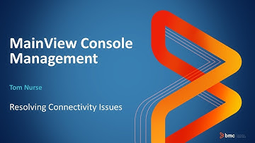 MainView - MVCM Resolving Connectivity Issues