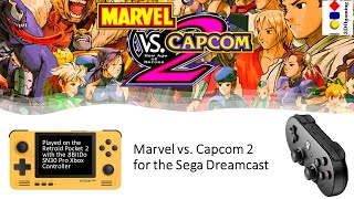 Retroid Pocket 2 - Sega Dreamcast Marvel vs Capcom 2 with the 8BitDo Xbox Controller