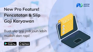 Cara Membuat Slip Gaji Otomatis di Aplikasi Apotek Digital | Tutorial Aplikasi Apotek Digital screenshot 3