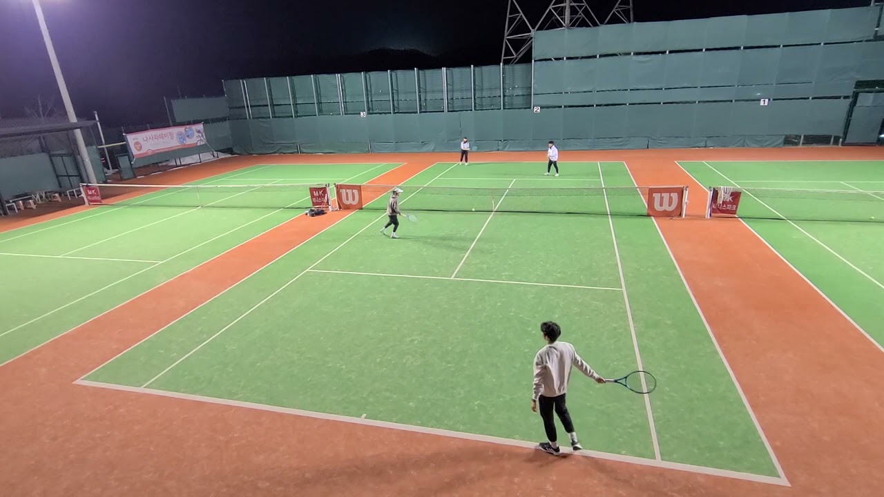 제2회 쏘쿨컵 남녀혼복 결승전 - 1.28(토) MK테니스 (정인환 김민경 vs 배성진 이미경)