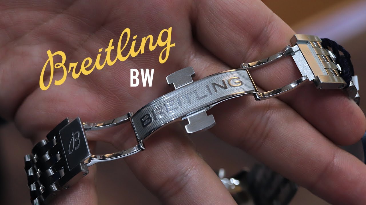 How to Resize a Breitling Pilot Bracelet - YouTube