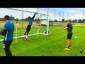 Spcifique gardien de but vitesse de bras et raction goalkeeper training