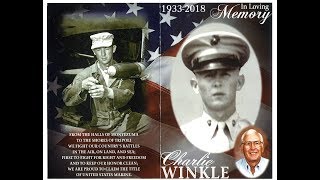Charlie Winkle Funeral Service @ First Baptist Church,Winnsboro, TX,  11 24 18