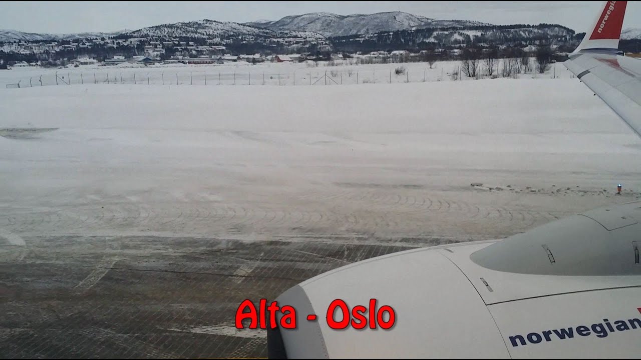 Norwegian Boeing 737-800 Alta - Oslo