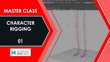 Autodesk Maya - Intro to Rigging 101 - Character Rigging 01