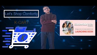 My project of Codeavour 2021 Competition the smart cart "K-CART" | #codeavour