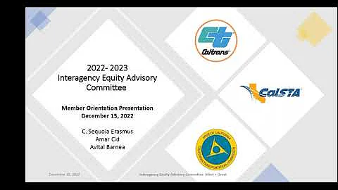 Interagency Equity Advisory Committee Meet & Greet