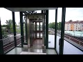 Sweden stockholm bandhagen subway station smw elevator  going up